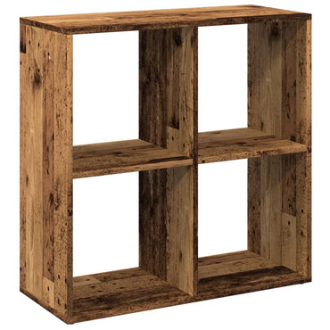 vidaXL Étagère de séparation de pièce aspect bois de récupération 69,5x29x69,5 cm