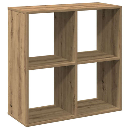 vidaXL Bibliothèque-séparateur de pièce Chêne Artisan 69,5x29x69,5 cm