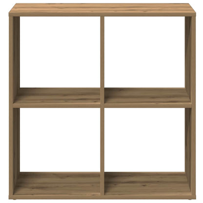 vidaXL Bibliothèque-séparateur de pièce Chêne Artisan 69,5x29x69,5 cm