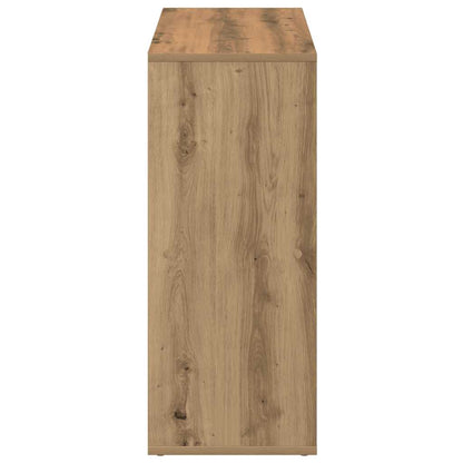 vidaXL Bibliothèque-séparateur de pièce Chêne Artisan 69,5x29x69,5 cm