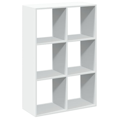 vidaXL Étagère de séparation de pièce Blanc 69,5x29x103,5 cm Bois d'ingénierie
