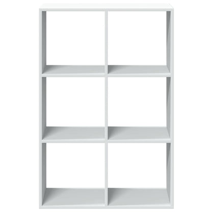 vidaXL Étagère de séparation de pièce Blanc 69,5x29x103,5 cm Bois d'ingénierie