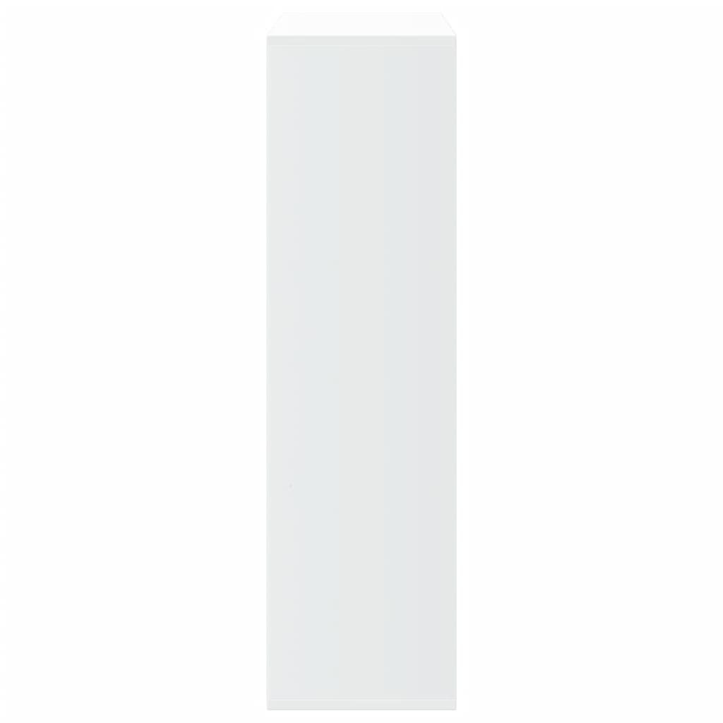vidaXL Étagère de séparation de pièce Blanc 69,5x29x103,5 cm Bois d'ingénierie