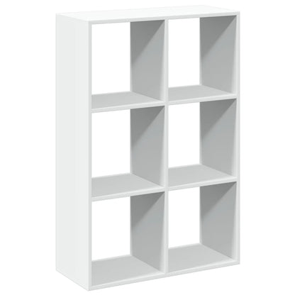 vidaXL Étagère de séparation de pièce Blanc 69,5x29x103,5 cm Bois d'ingénierie