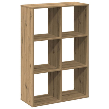 vidaXL Raumteiler-Bücherregal Artisan-Eiche 69,5x29x103,5 cm