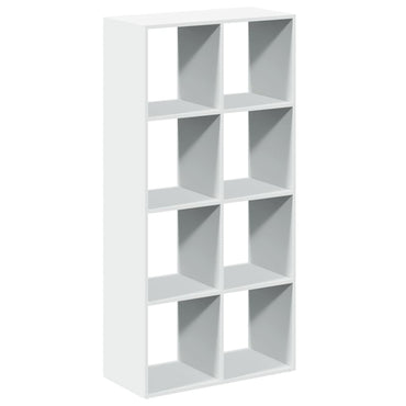 vidaXL Raumteiler Bücherregal Weiß 69,5 x 29 x 137,5 cm Holzwerkstoff
