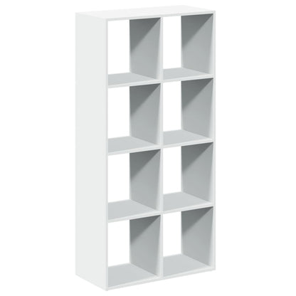 vidaXL Raumteiler Bücherregal Weiß 69,5 x 29 x 137,5 cm Holzwerkstoff