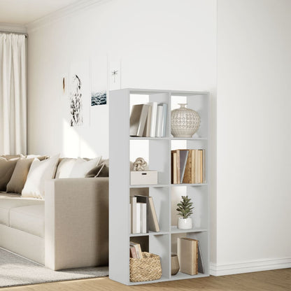 vidaXL Raumteiler Bücherregal Weiß 69,5 x 29 x 137,5 cm Holzwerkstoff