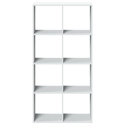 vidaXL Raumteiler Bücherregal Weiß 69,5 x 29 x 137,5 cm Holzwerkstoff