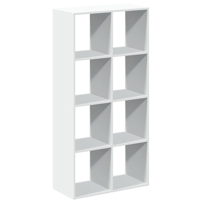 vidaXL Raumteiler Bücherregal Weiß 69,5 x 29 x 137,5 cm Holzwerkstoff