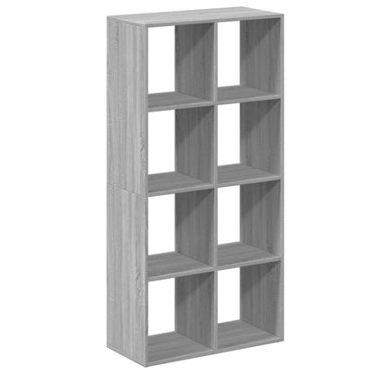 vidaXL Bibliothèque/séparateur de pièce gris sonoma 69,5x29x137,5 cm