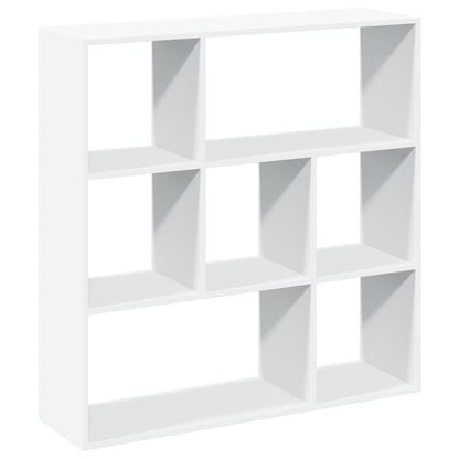 vidaXL Raumteiler-Bücherregal Weiß 102x29x103,5 cm Holzwerkstoff