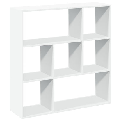 vidaXL Raumteiler-Bücherregal Weiß 102x29x103,5 cm Holzwerkstoff