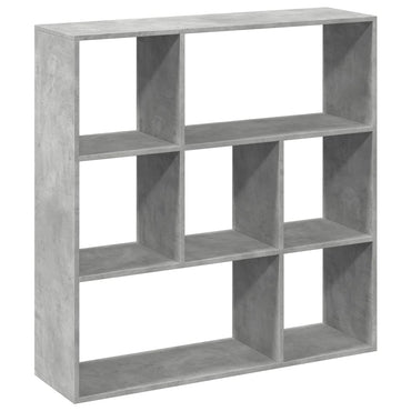 vidaXL Bibliothèque-séparateur de pièce gris béton 102x29x103,5 cm en bois d'ingénierie