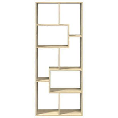 vidaXL Bibliothèque-séparateur de pièce Chêne Sonoma 67x25x161,5cm Bois d'ingénierie
