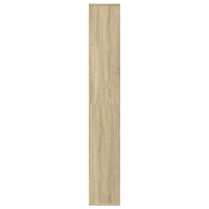 vidaXL Bibliothèque-séparateur de pièce Chêne Sonoma 67x25x161,5cm Bois d'ingénierie