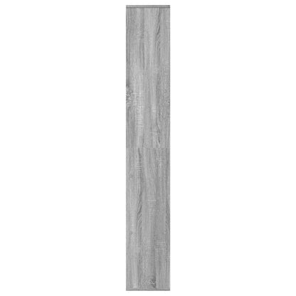 vidaXL Étagère de séparation de pièce gris Sonoma 67x25x161,5 cm, bois d'ingénierie