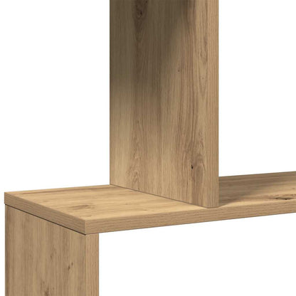 vidaXL Bibliothèque séparateur de pièce 6 étagères Chêne Artisan 70x24x193 cm
