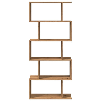 vidaXL Étagère de séparation de pièce à 5 niveaux chêne artisan 70x24x161 cm