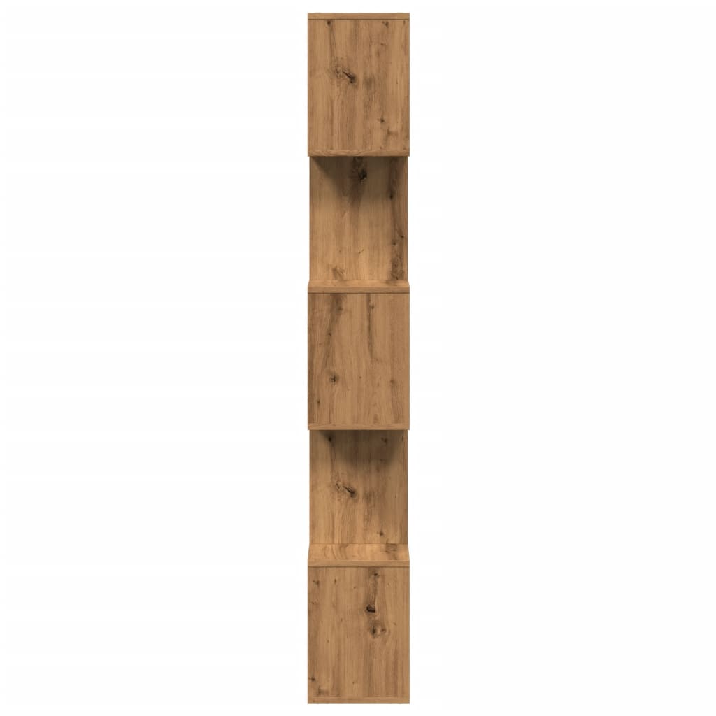 vidaXL Étagère de séparation de pièce à 5 niveaux chêne artisan 70x24x161 cm