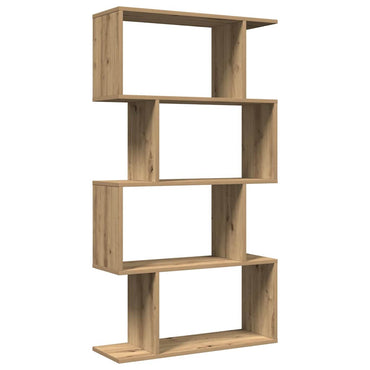 vidaXL Étagère de séparation de pièce 4 niveaux chêne artisan 70x24x129 cm