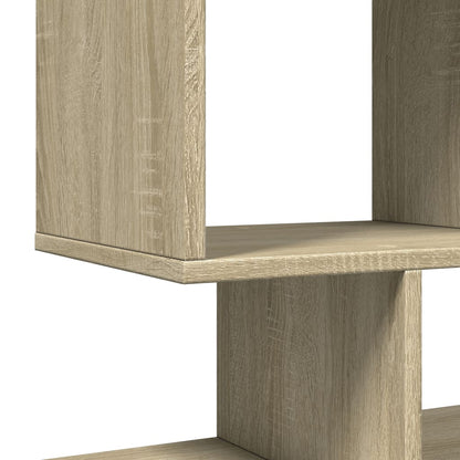 vidaXL Raumteiler-Bücherregal Sonoma-Eiche 92x29x112 cm Holzwerkstoff