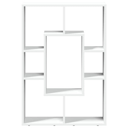 vidaXL Bücherregal Weiß 63 x 20 x 90 cm Holzwerkstoff