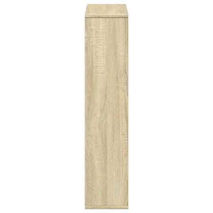 vidaXL Bibliothèque chêne sonoma 63x20x90 cm aggloméré