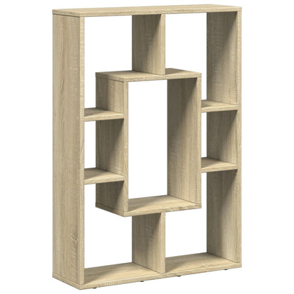 vidaXL Bibliothèque chêne sonoma 63x20x90 cm aggloméré