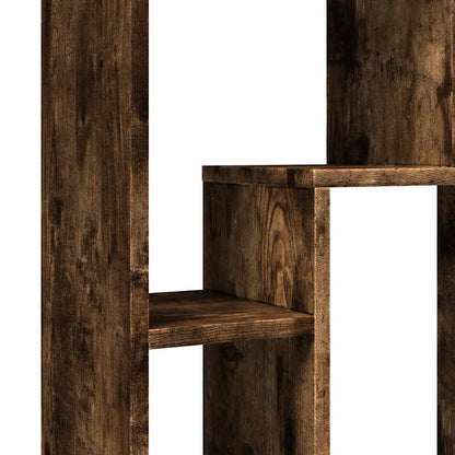 vidaXL Bücherregal Räuchereiche 63x20x90 cm Holzwerkstoff