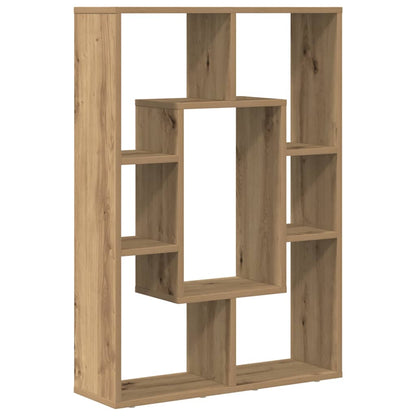 vidaXL Bücherregal Artisan-Eiche 63x20x90 cm Holzwerkstoff
