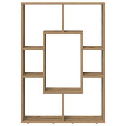 vidaXL Bücherregal Artisan-Eiche 63x20x90 cm Holzwerkstoff