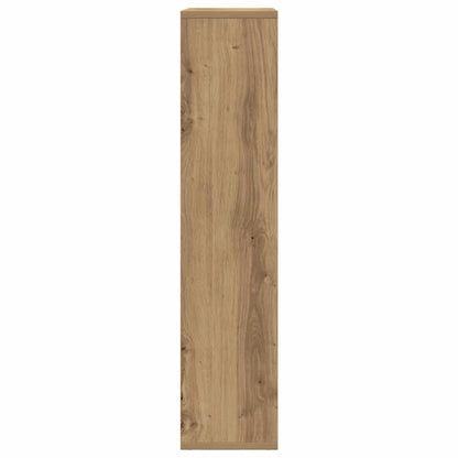 vidaXL Bücherregal Artisan-Eiche 63x20x90 cm Holzwerkstoff