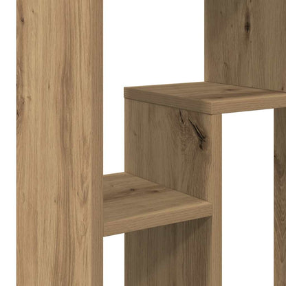 vidaXL Bücherregal Artisan-Eiche 63x20x90 cm Holzwerkstoff
