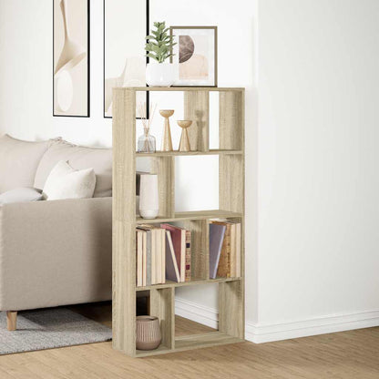 vidaXL Bücherregal Sonoma-Eiche 60x20x120,5 cm Holzwerkstoff