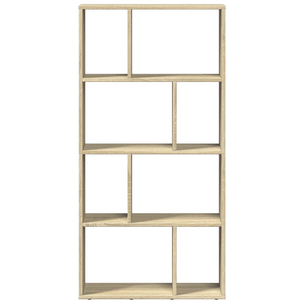 vidaXL Bücherregal Sonoma-Eiche 60x20x120,5 cm Holzwerkstoff