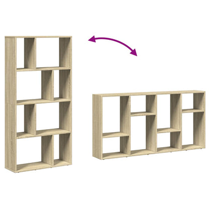 vidaXL Bücherregal Sonoma-Eiche 60x20x120,5 cm Holzwerkstoff