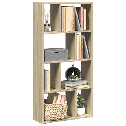 vidaXL Bücherregal Sonoma-Eiche 60x20x120,5 cm Holzwerkstoff