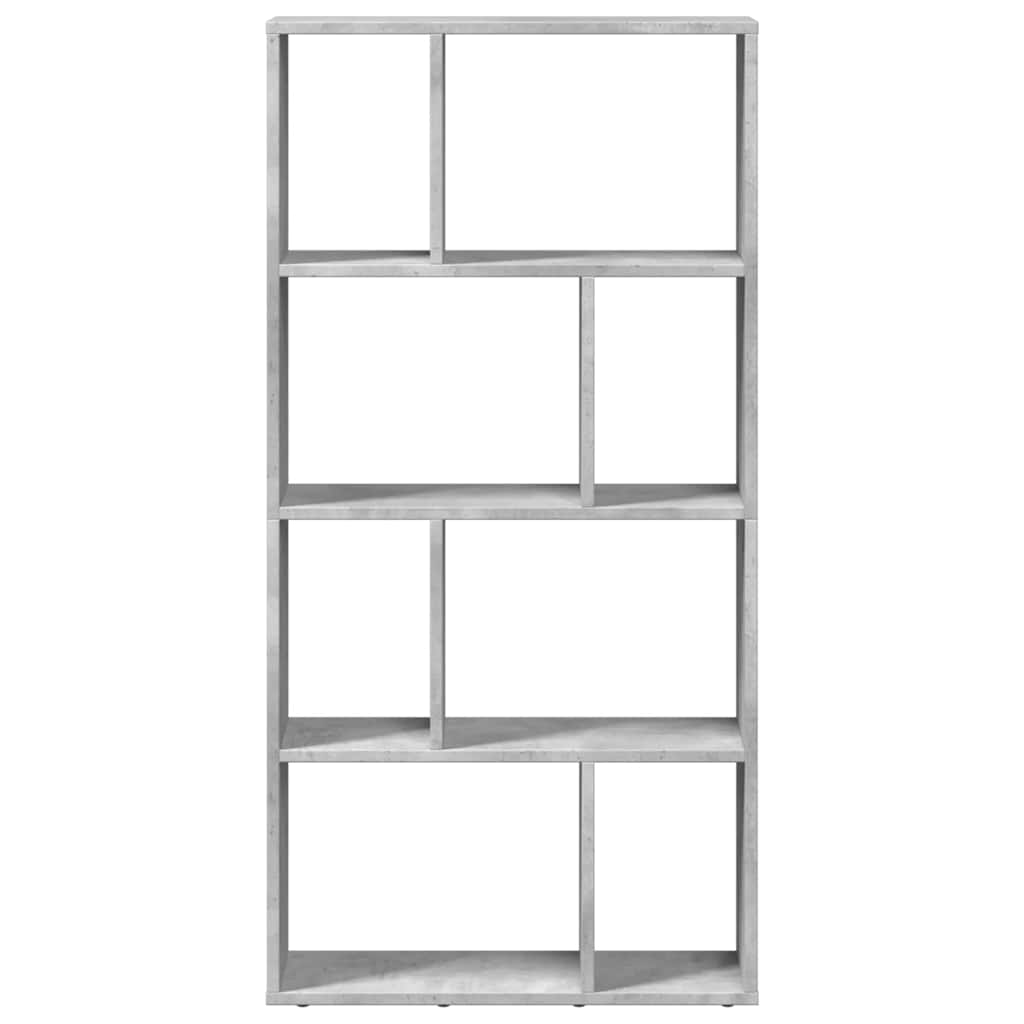 vidaXL Bücherregal Betongrau 60x20x120,5 cm Holzwerkstoff