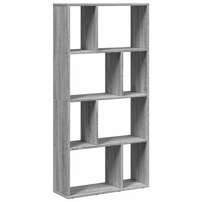 vidaXL Bücherregal Grau Sonoma 60x20x120,5 cm Holzwerkstoff