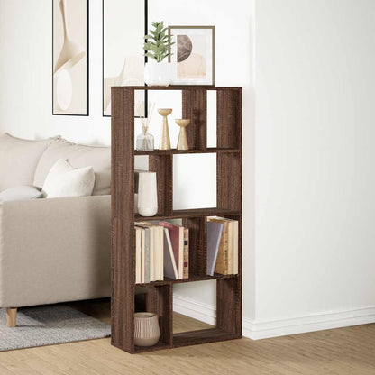 vidaXL Bücherregal Braun Eichen-Optik 60x20x120,5 cm Holzwerkstoff