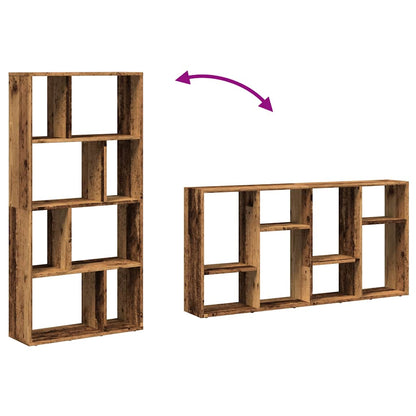 vidaXL Étagère à livres aspect bois de récupération 60x20x120,5 cm Bois d'ingénierie