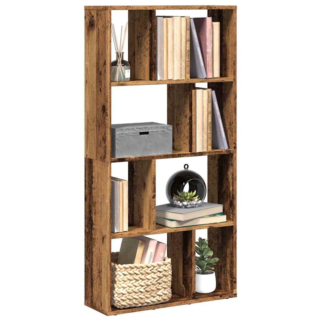vidaXL Étagère à livres aspect bois de récupération 60x20x120,5 cm Bois d'ingénierie