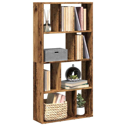 vidaXL Étagère à livres aspect bois de récupération 60x20x120,5 cm Bois d'ingénierie