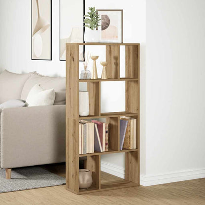 vidaXL Bücherregal Artisan-Eiche 60x20x120,5 cm Holzwerkstoff