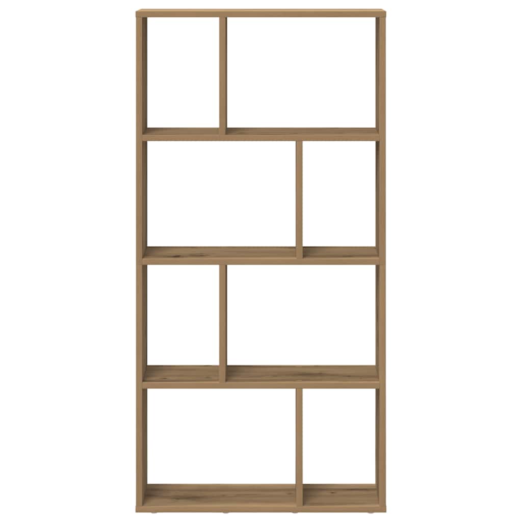 vidaXL Bücherregal Artisan-Eiche 60x20x120,5 cm Holzwerkstoff