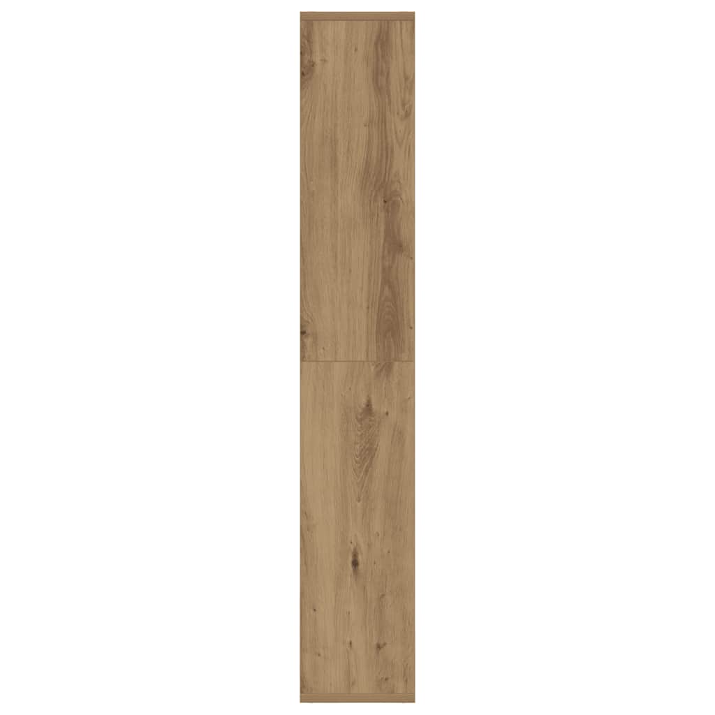 vidaXL Bücherregal Artisan-Eiche 60x20x120,5 cm Holzwerkstoff