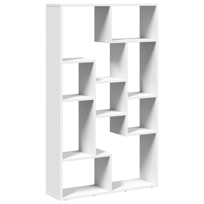 vidaXL Bücherregal Weiß 72x20x120,5 cm Holzwerkstoff