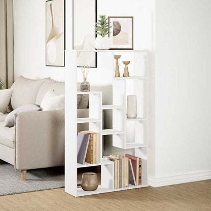 vidaXL Bücherregal Weiß 72x20x120,5 cm Holzwerkstoff