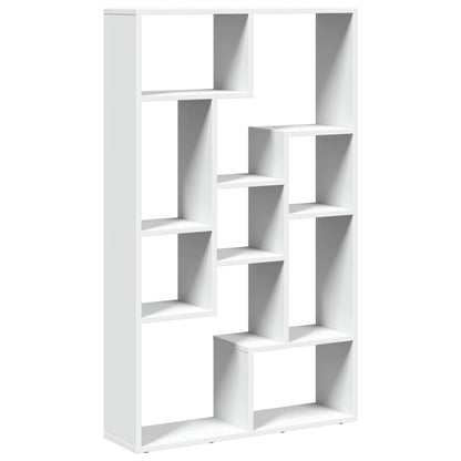 vidaXL Bücherregal Weiß 72x20x120,5 cm Holzwerkstoff